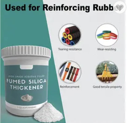 Silicone Fumed Sio2 amorfo da pureza 99,8 para o vedador do silicone de RTV